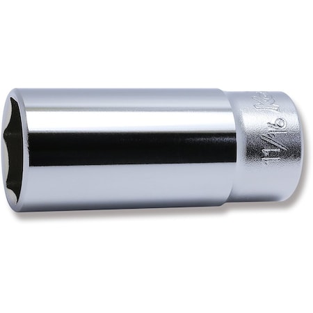 Ko-Ken Socket 11/16 6 Point 55mm 3/8 Sq. Drive, 3300A-11/16 3300A-11/16